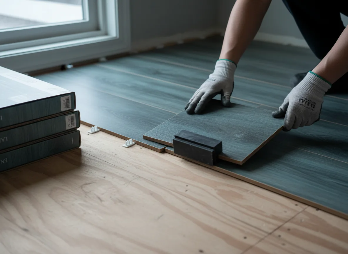 Luxury Vinyl Plank Installation company in Hiltons, VA